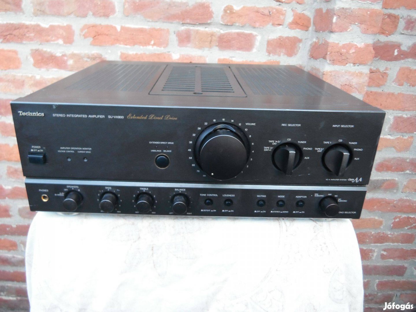 Technics SU-Vx800 duplatrafós XLR csatlakozós hatalmas