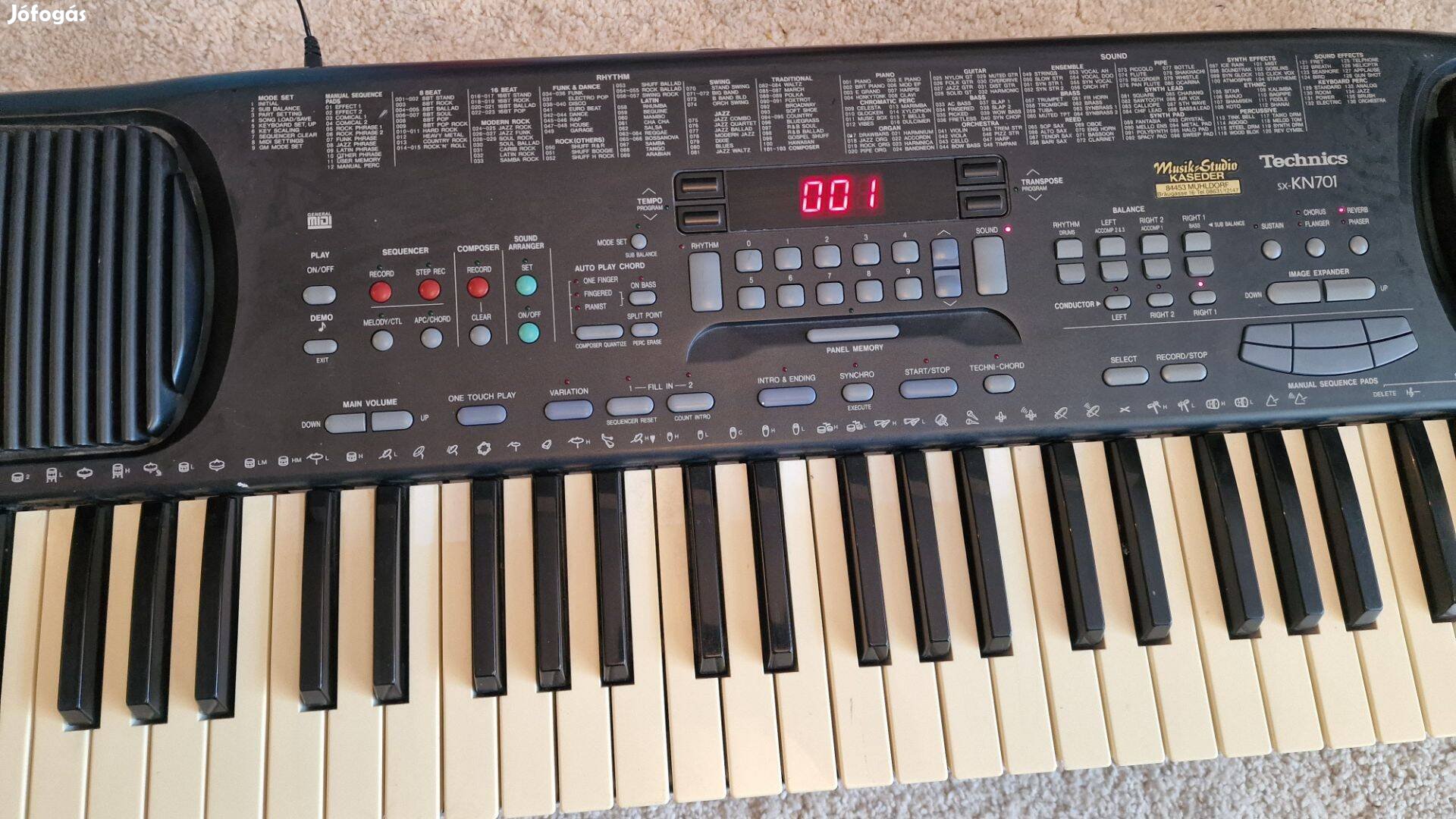 Technics SX-KN701 szintetizátor eladó