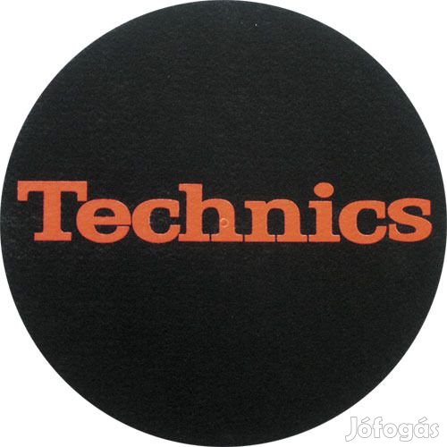 Technics Slipmats Logo Red