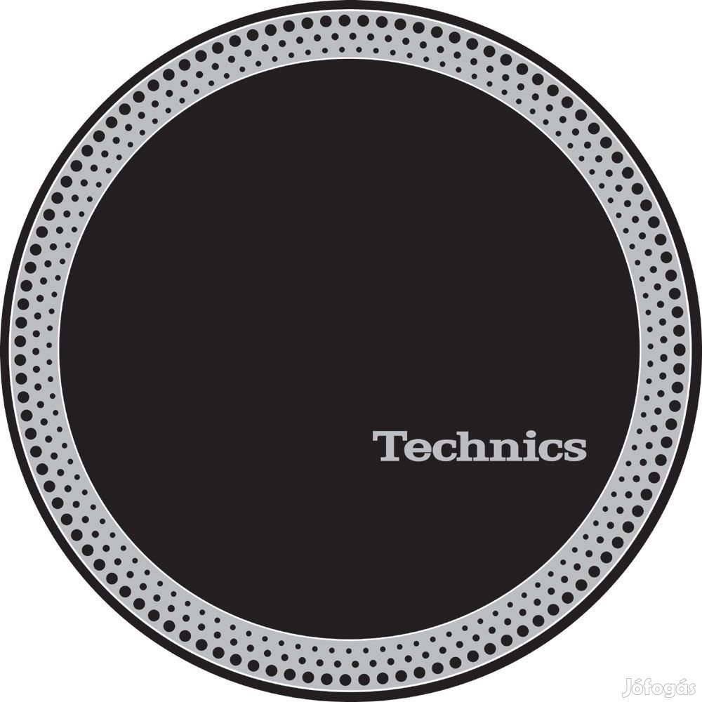 Technics Slipmats Strobo Silver