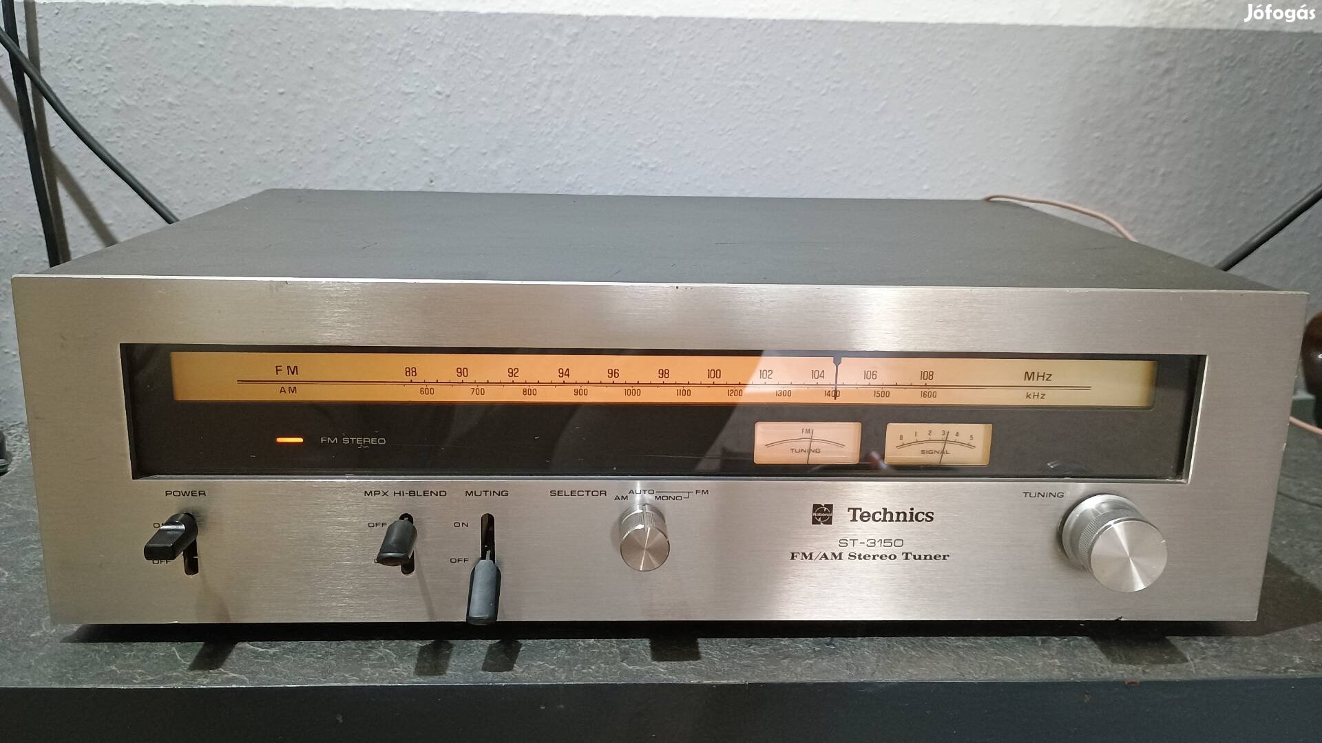 Technics St-3150 tuner felújítva