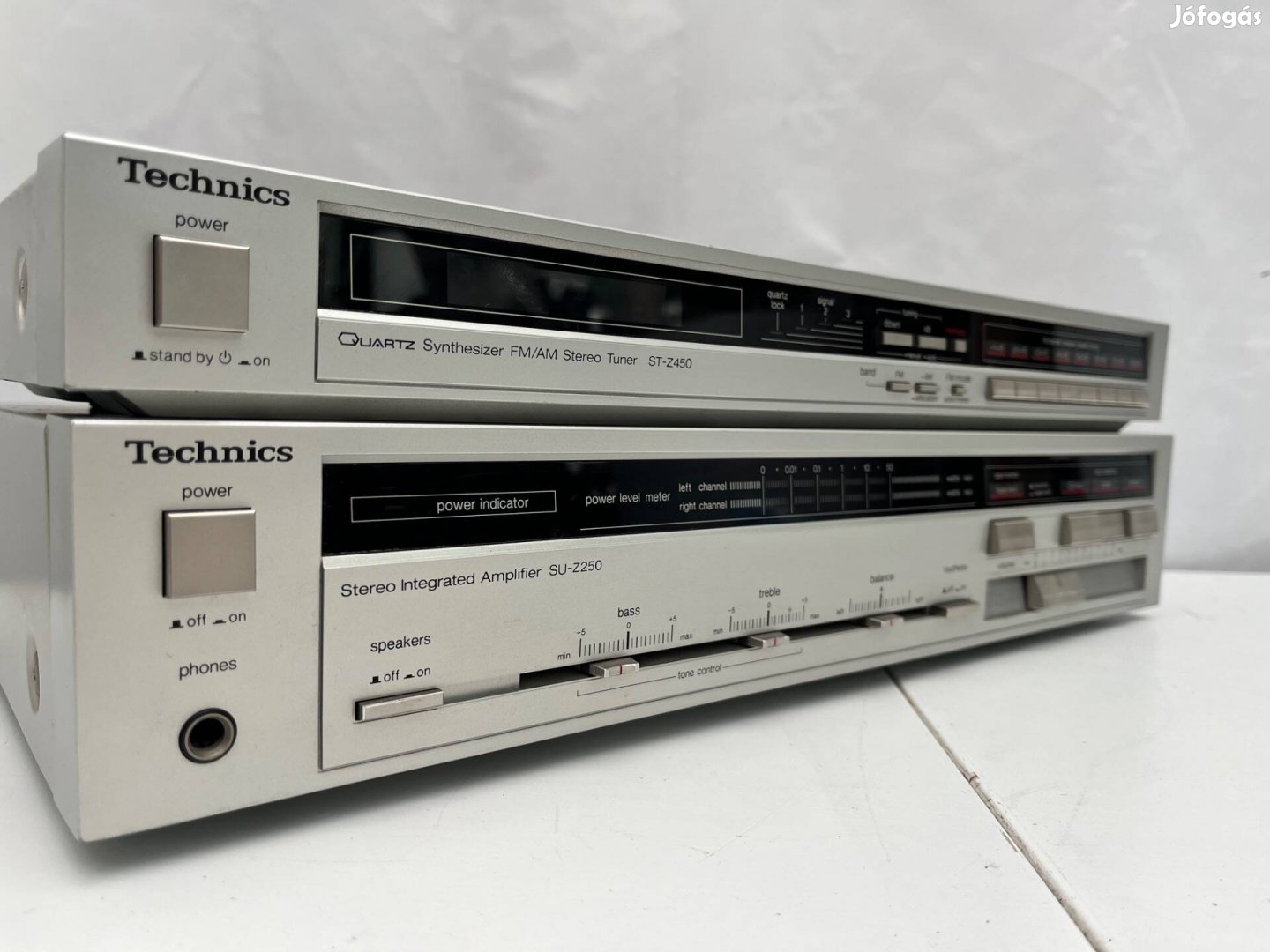 Technics erösitö SU-Z250 tuner rádió ST-Z450 hifi müködik