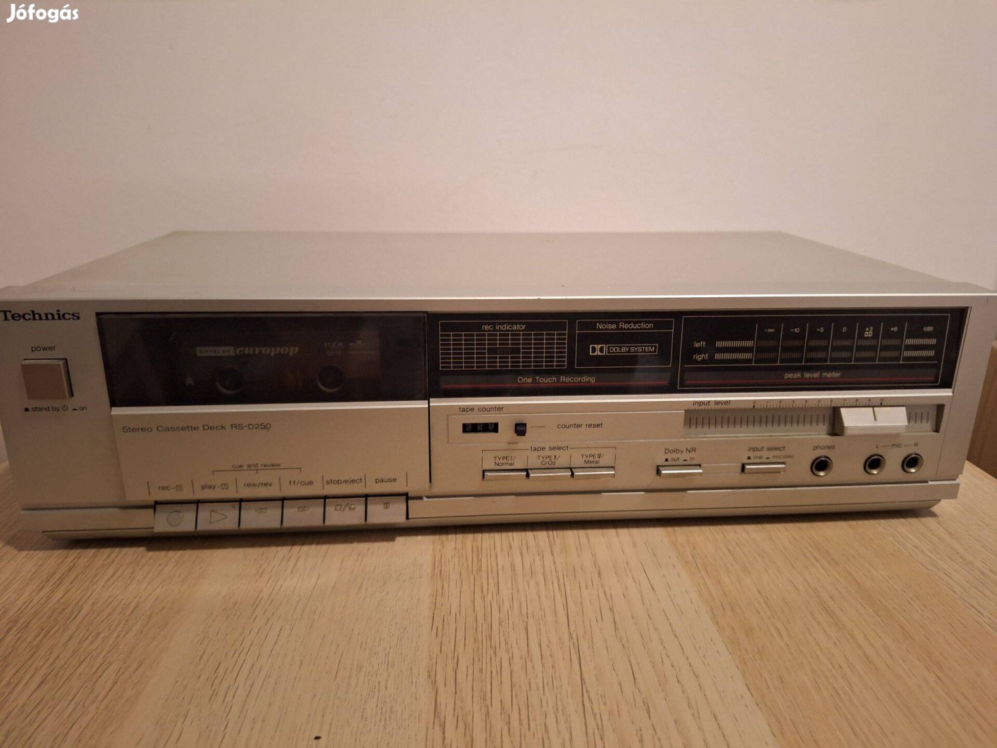 Technics kazettás deck RS-D250