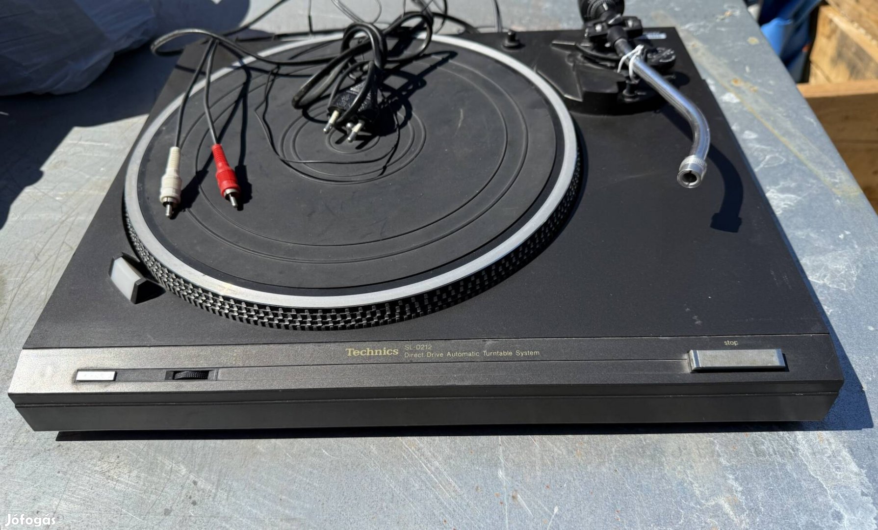 Technics lemezjátszó bakelit LP hibás 