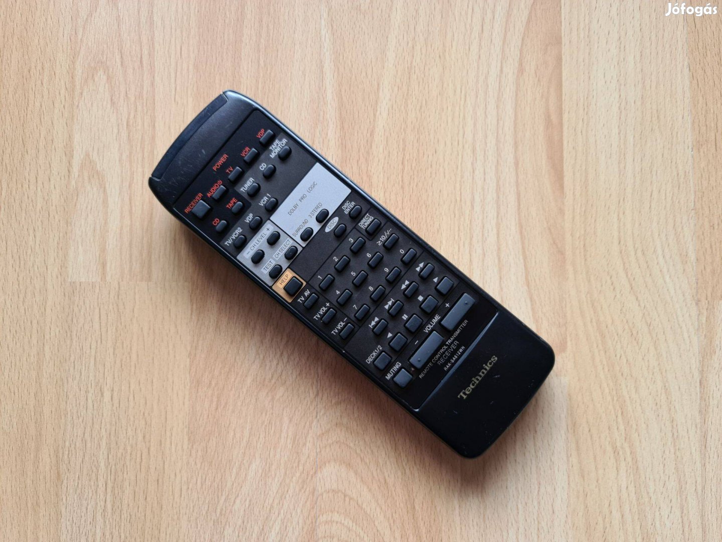 Technics rak-sa612wh távirányító