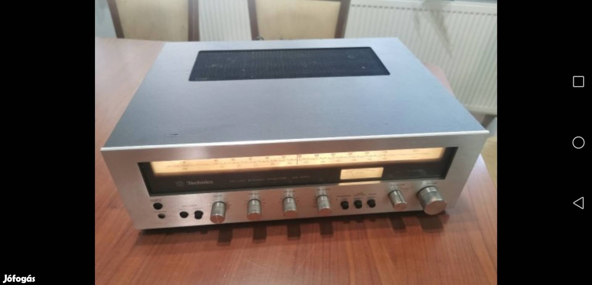 Technics retro rádíós erősitő szép állapotban 