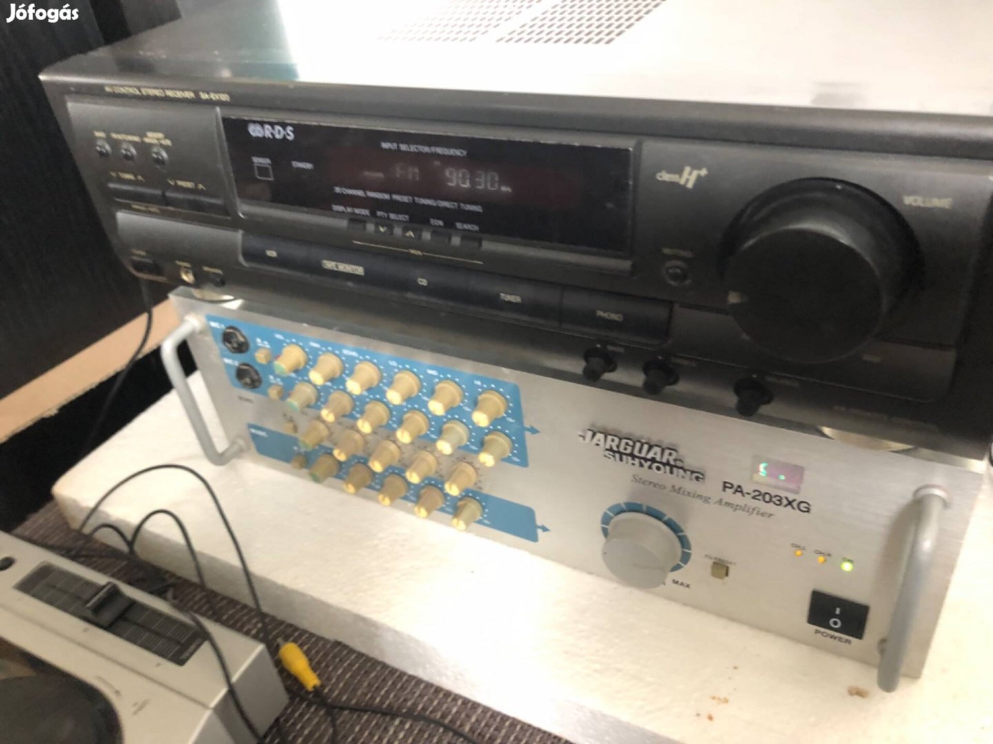 Technics sa-ex120 és auna amp-7100