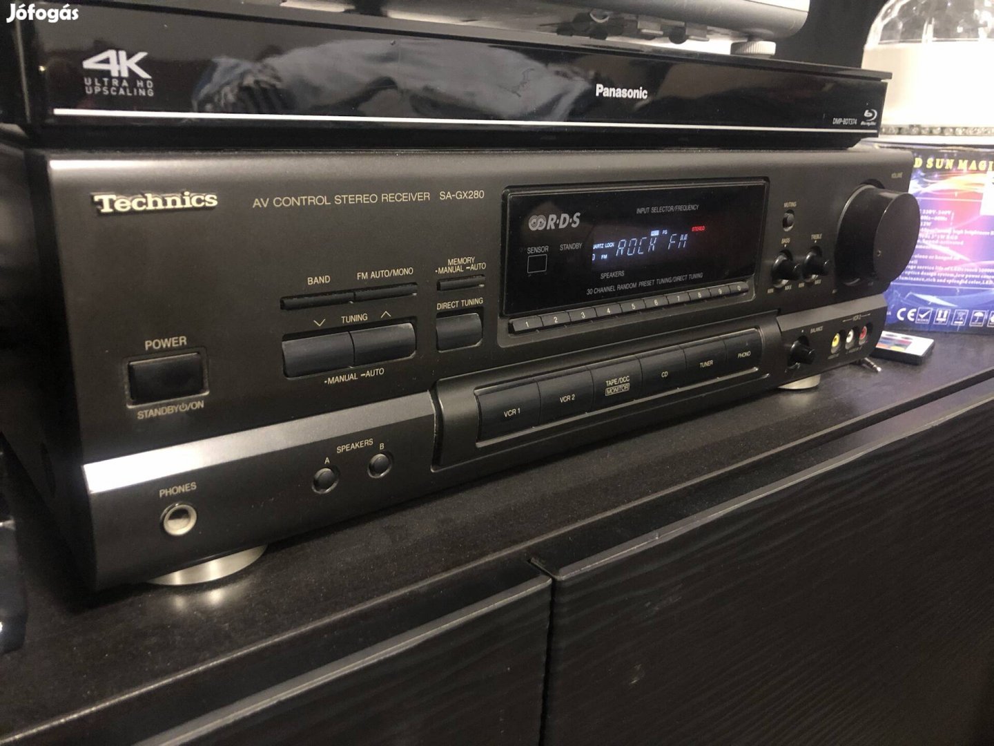 Technics sa-gx280 rásiós erősítő