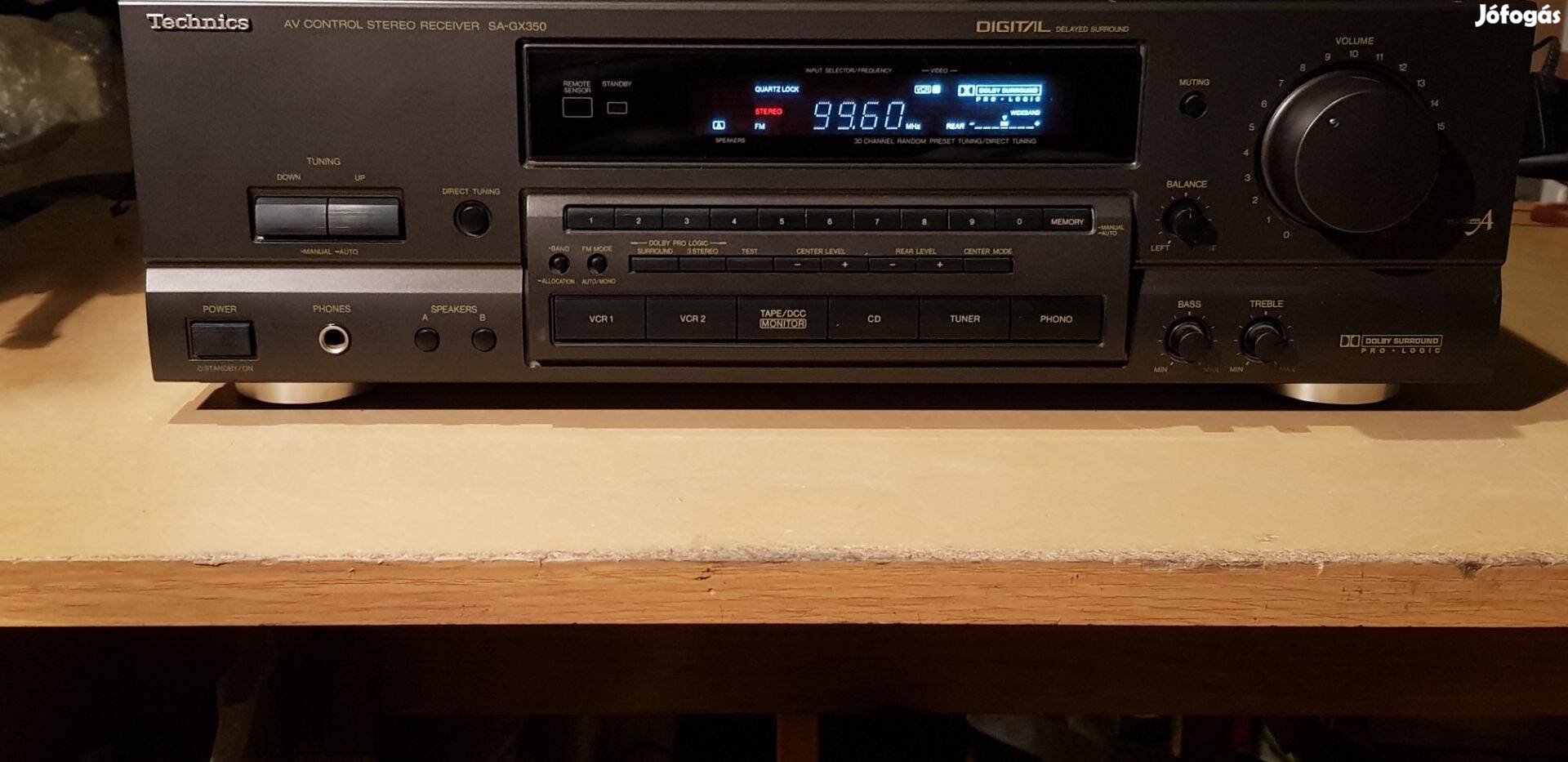 Technics sa gx350 rádiós sztereó hifi stereo erősítő e