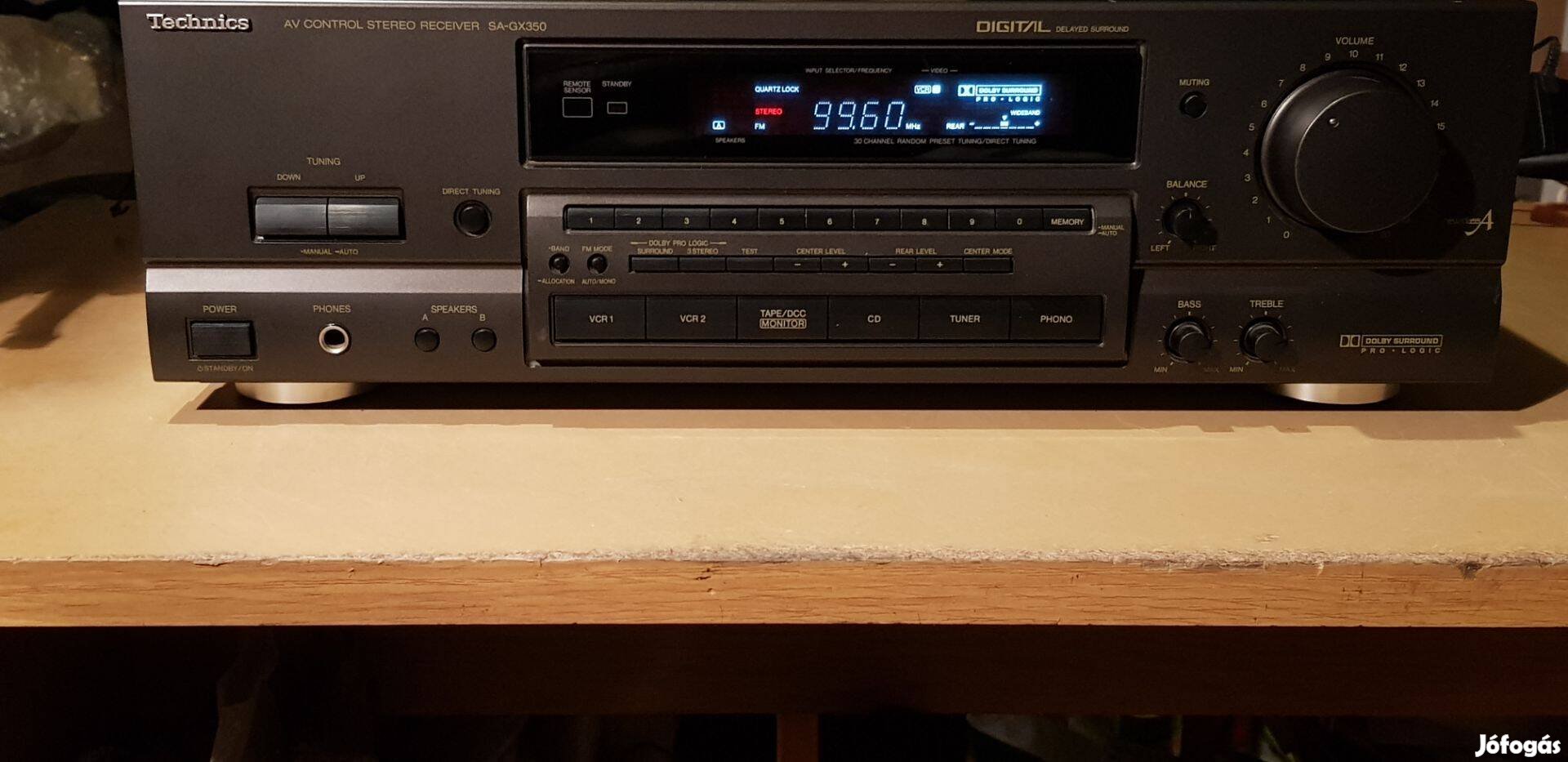 Technics sa gx350 rádiós sztereó hifi stereo erősítő p