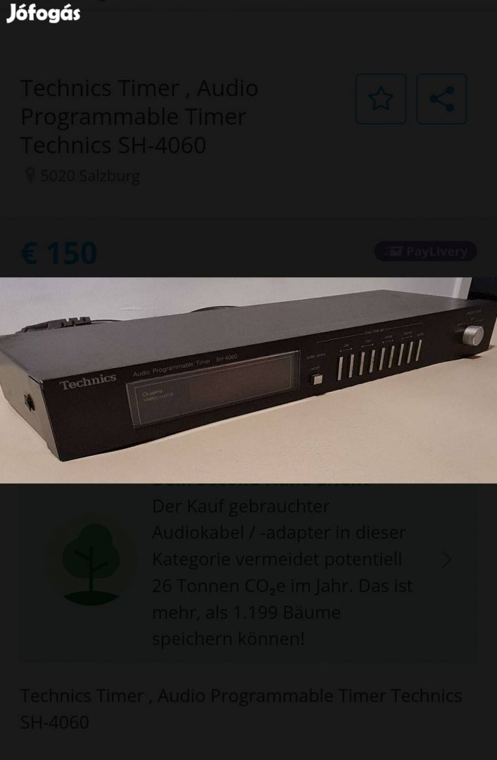 Technics sh-4060 timer vennék. 