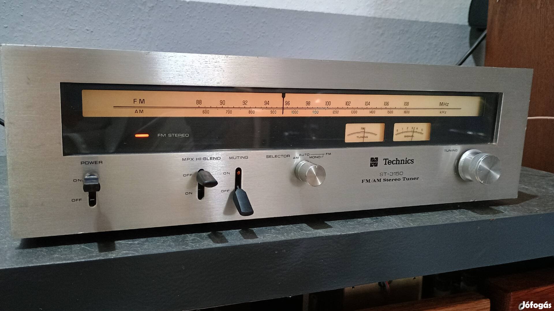 Technics st-3150 tuner felújítva