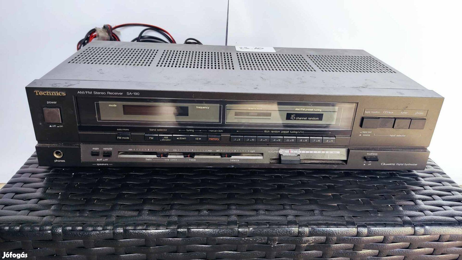 Technics stereo SA-190 erősítő