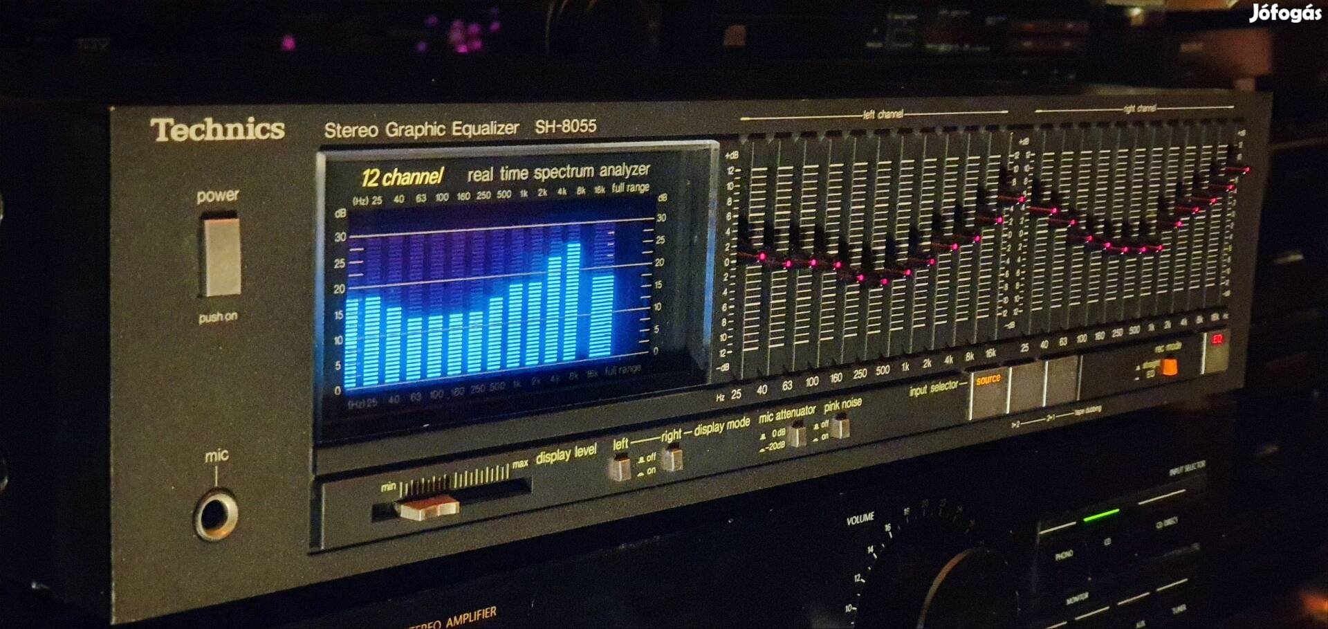 Technics stereo graphic Equalizer SH-8055