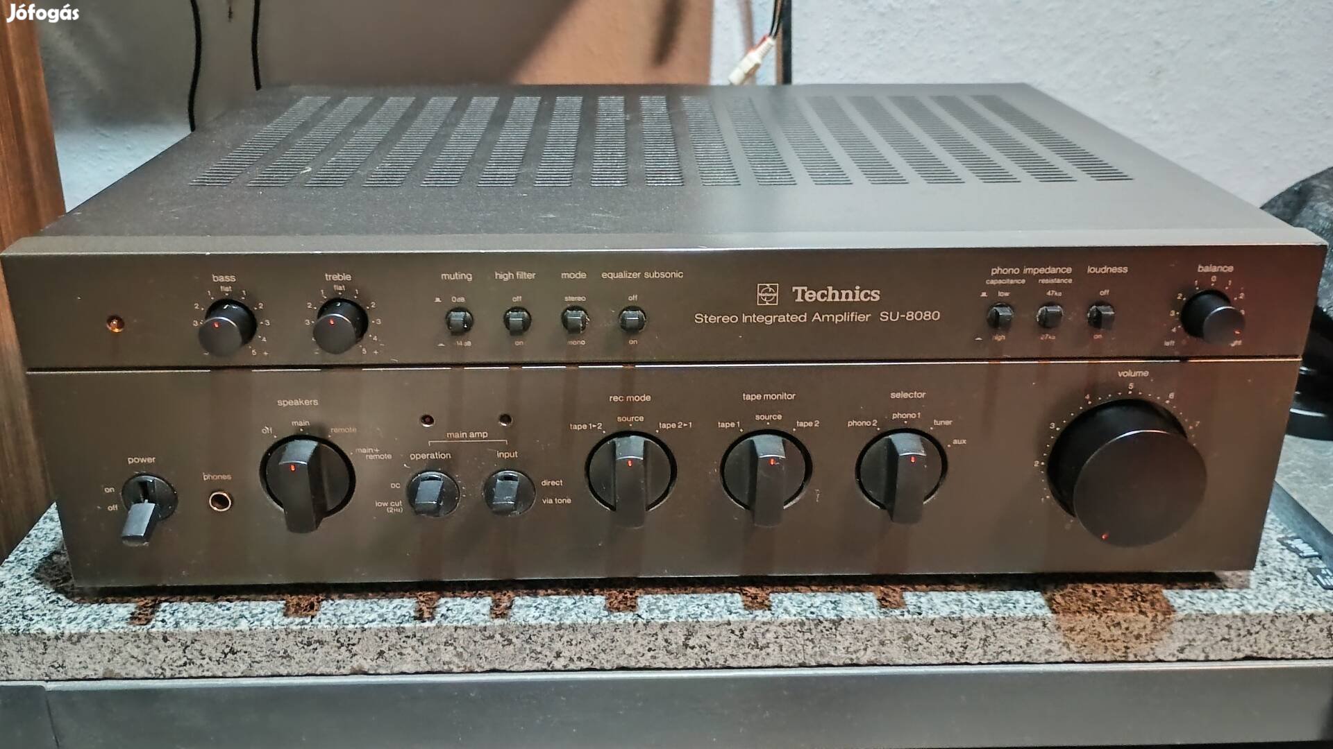 Technics su-8080 erősítő felújítva eladó