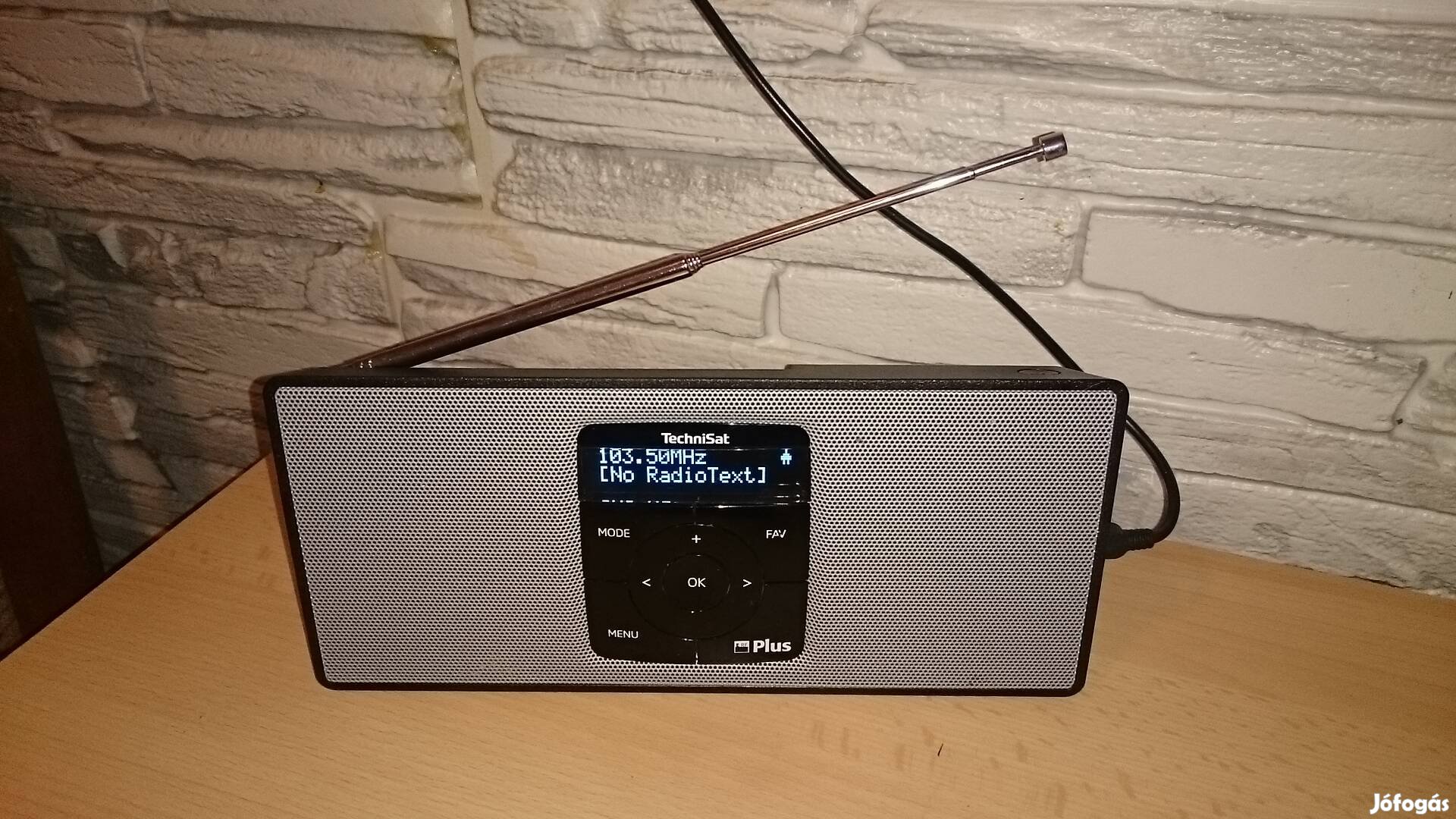 Technisat Digitradio 2 S V 2 Bluetooth FM rádió oled kijelző