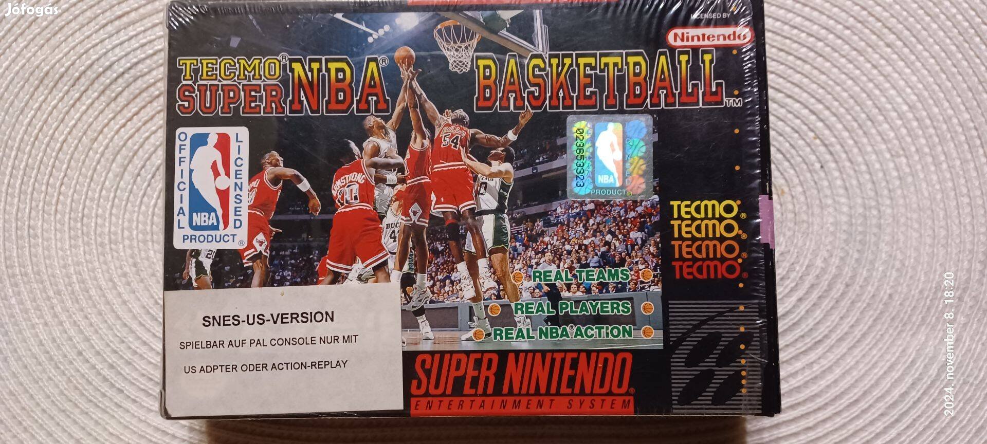 Tecmo Super NBA Basketball (Super Nintendo SNES)