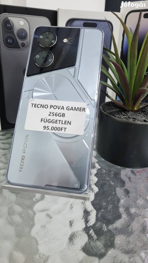 Tecno Pova Gamer 256GB Fuggetlen Akció 