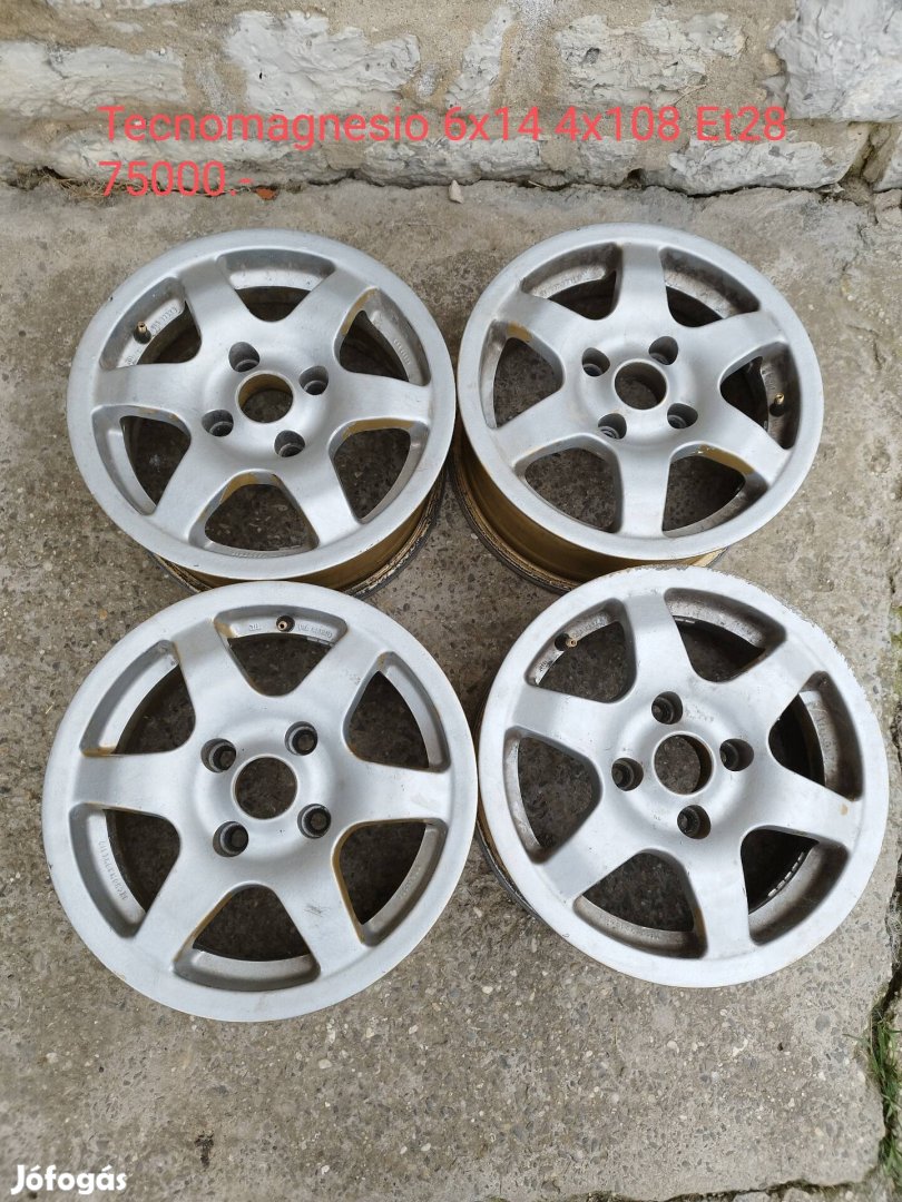 Tecnomagnesio alufelni 6x14 4x108 Peugeot Citroen 