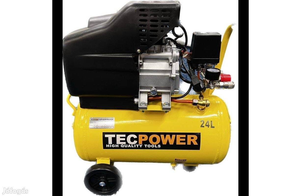 Tecpower olajos kompresszor 24L