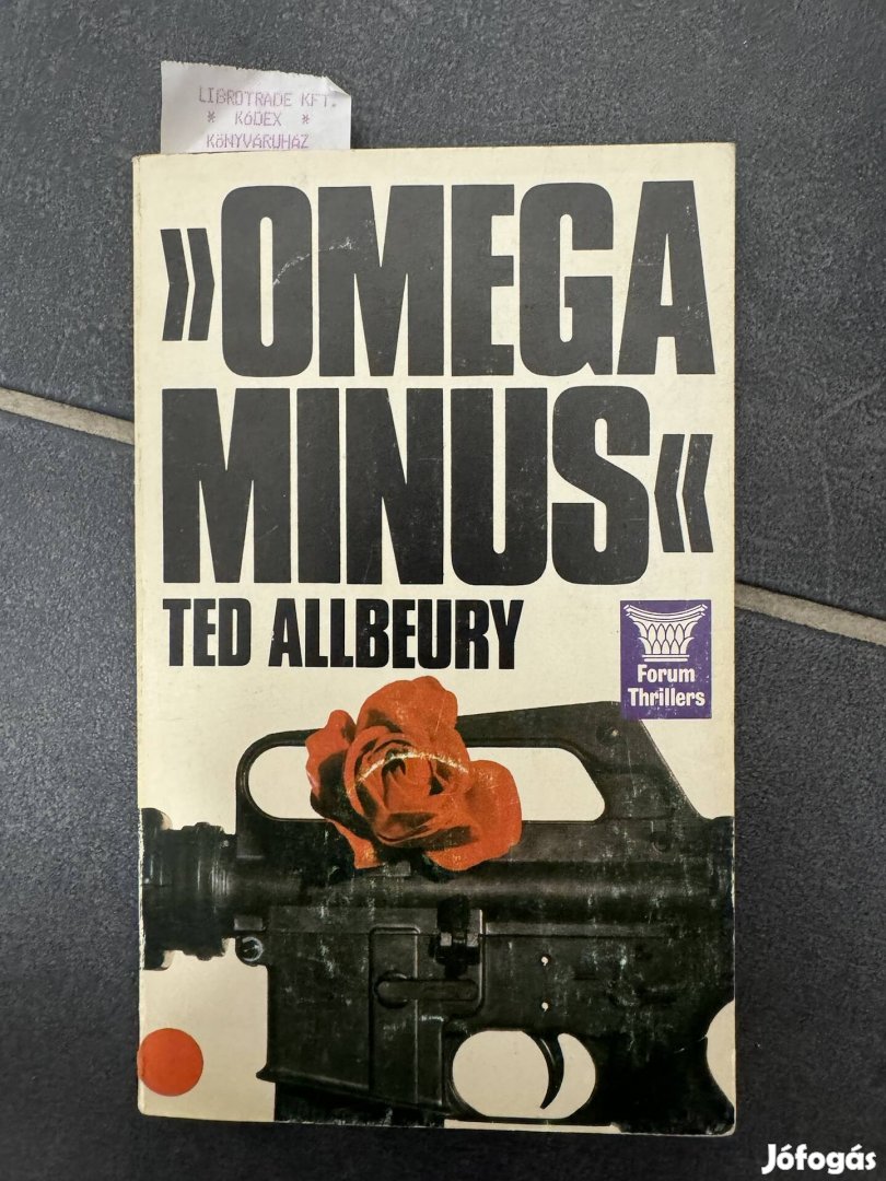 Ted Allbeury Omega Minus Dán nyelven