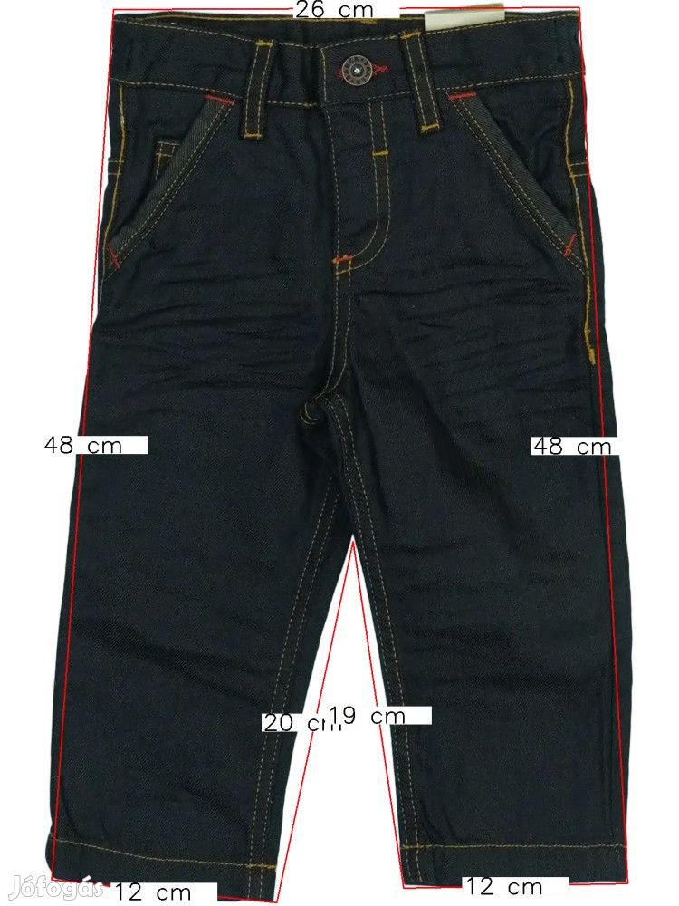 Ted Baker Új (címkés) Fiú Farmernadrág (Méret: 86)