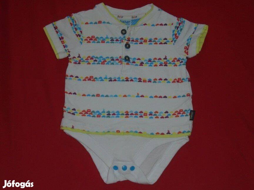 Ted Baker mintás duplahatású rövid ujjú body 3-6 hó méret 68