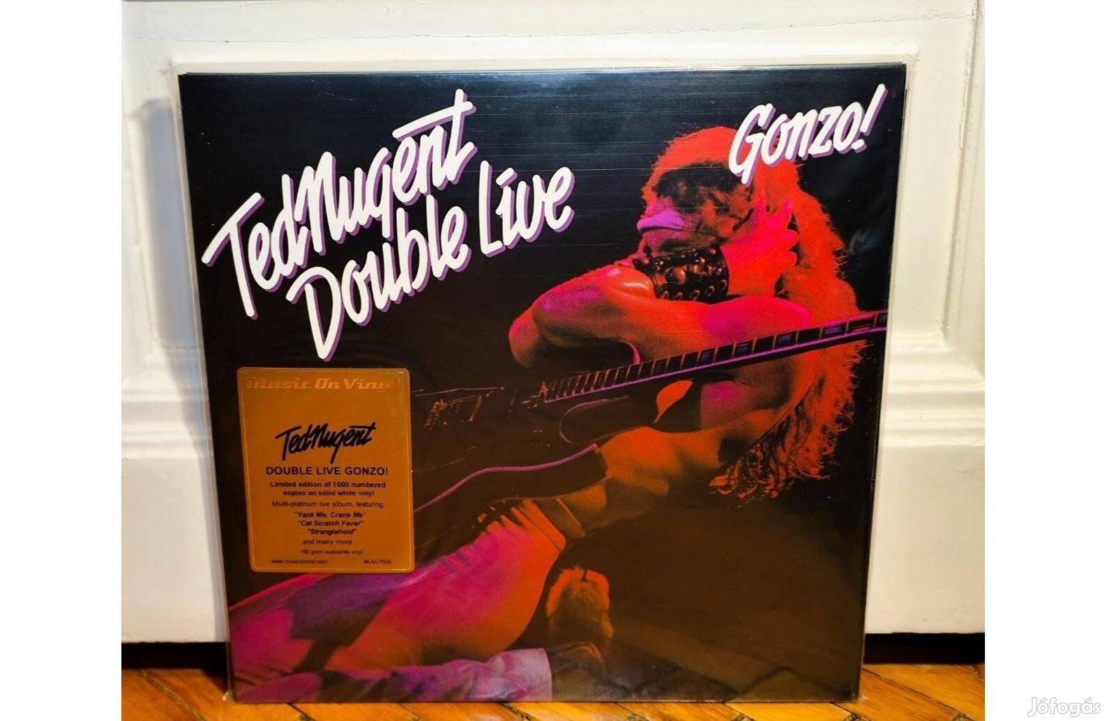 Ted Nugent - Double Live Gonzo 2Xlp Limited Edition, Numbered, White