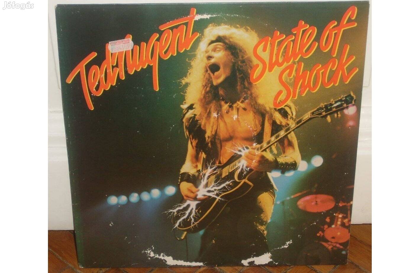 Ted Nugent - State Of Shock LP 1979 Holland