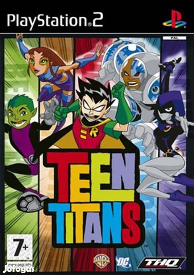 Teen Titans eredeti Playstation 2 játék