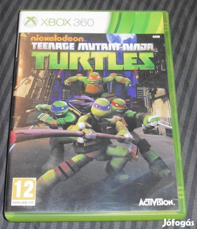 Teenage Mutant Ninja Turtles 1. Tini Ninja Teknőc Gyári Xbox 360 Játék