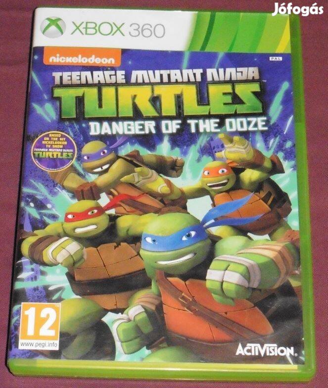Teenage Mutant Ninja Turtles 2 Danger Of The Ooze Gyári Xbox 360 Játék