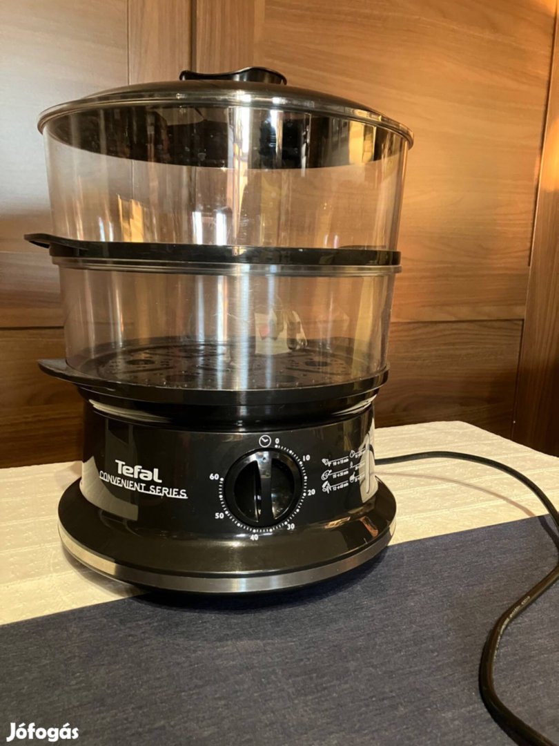Tefal Convenient VC140131 2-tálas fekete ételpároló