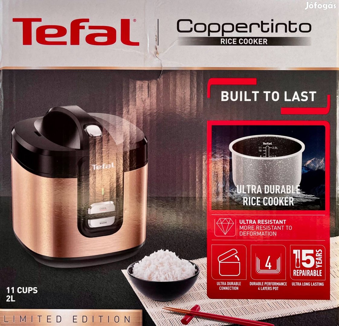 Tefal Coppertinto Rizsfőző bontatlan eladó