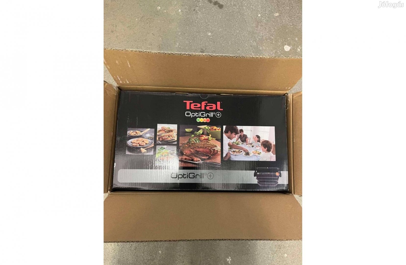 Tefal GC712834 BBQ Optigrill+ kontakt asztali grillsütő