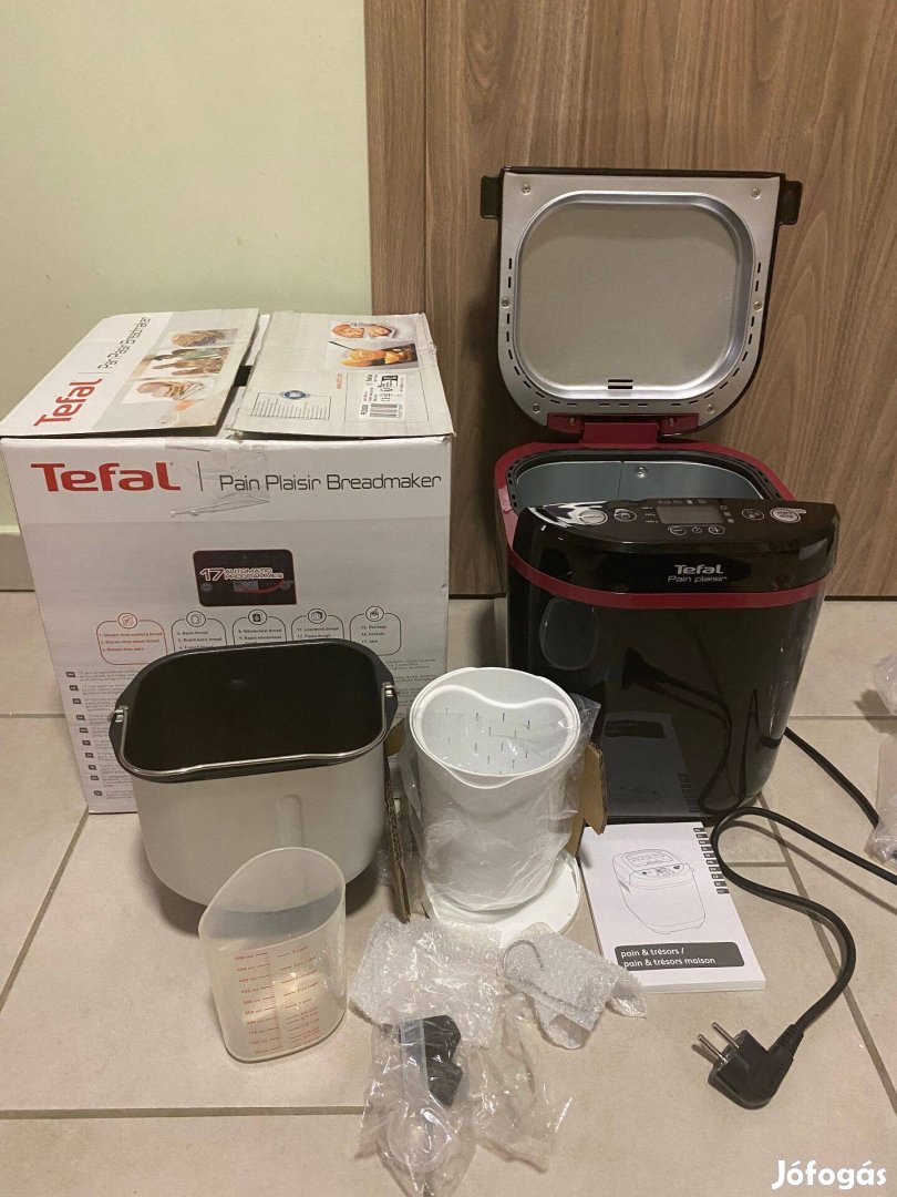 Tefal Kenyérsütőgép , 1kg, 17 program (gluténmentes is) PF220838