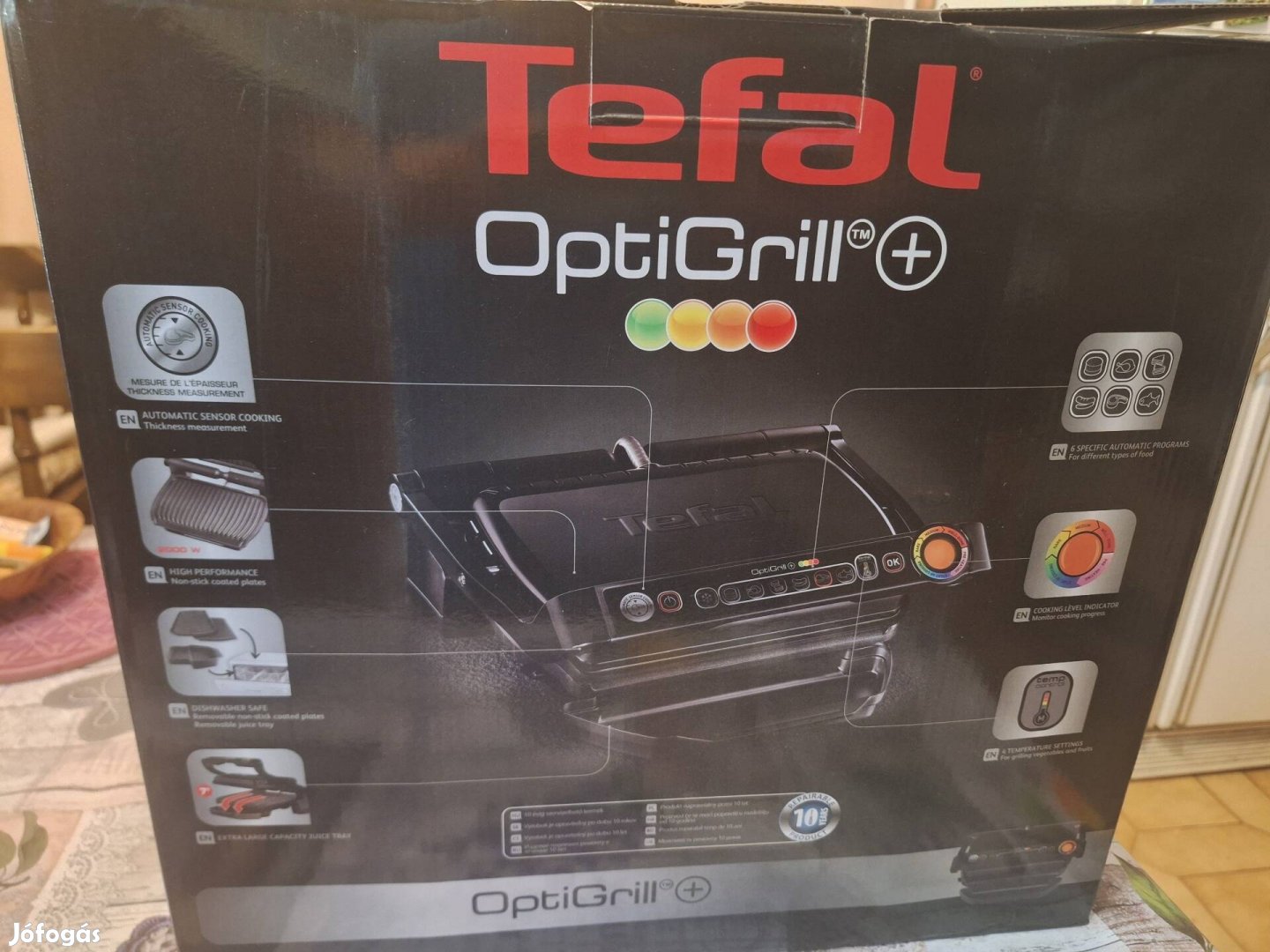 Tefal Optigrill+grillsütő