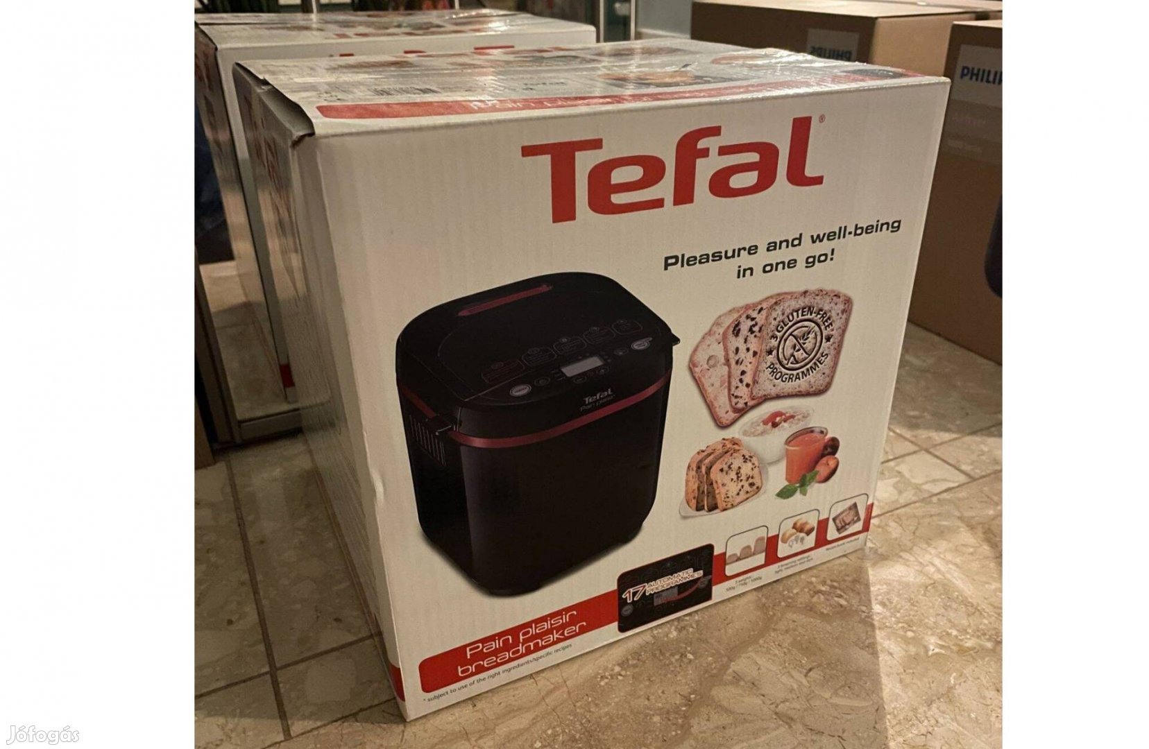 Tefal PF220838 Pain Plaisir Kenyérsütőgép Új, használatlan