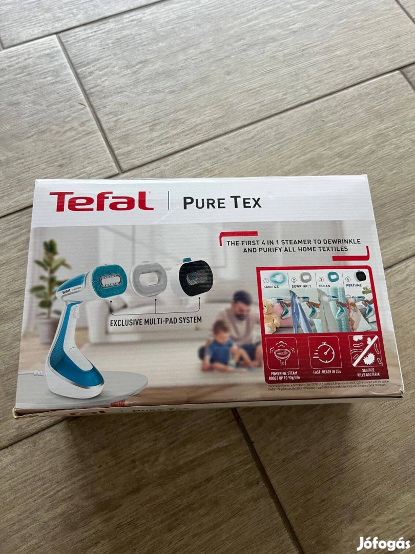 Tefal Pure Tex ruhagőzölő - Új