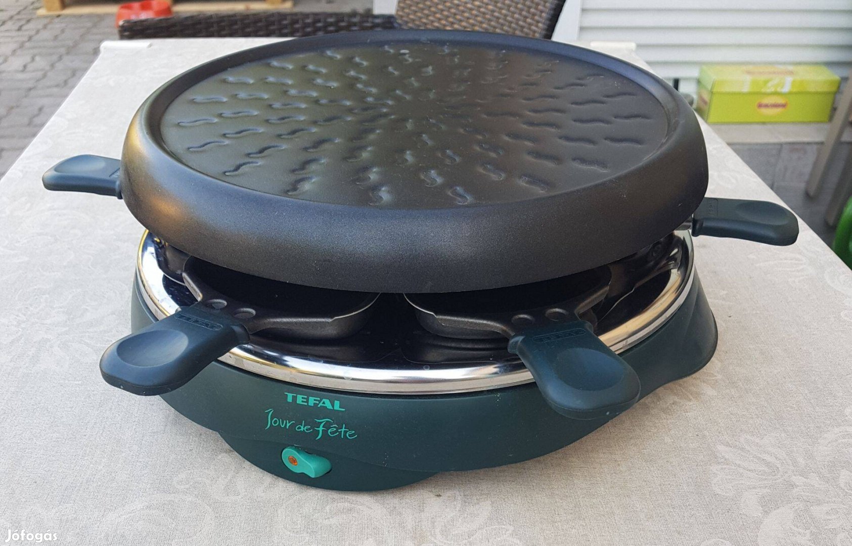 Tefal Raclette asztali grill újszerű állapotban eladó