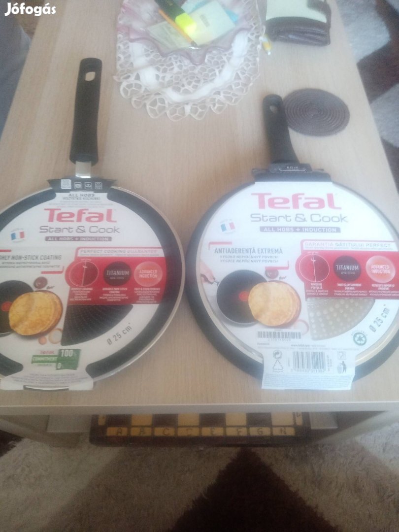 Tefal Titánium start & Cook Új palacsinta  serpenyő.