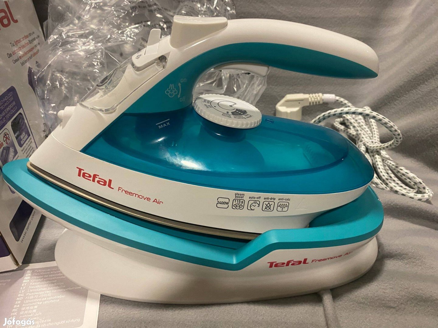 Tefal Vasaló Vezeték nélküli Freemove FV6520E0 Új