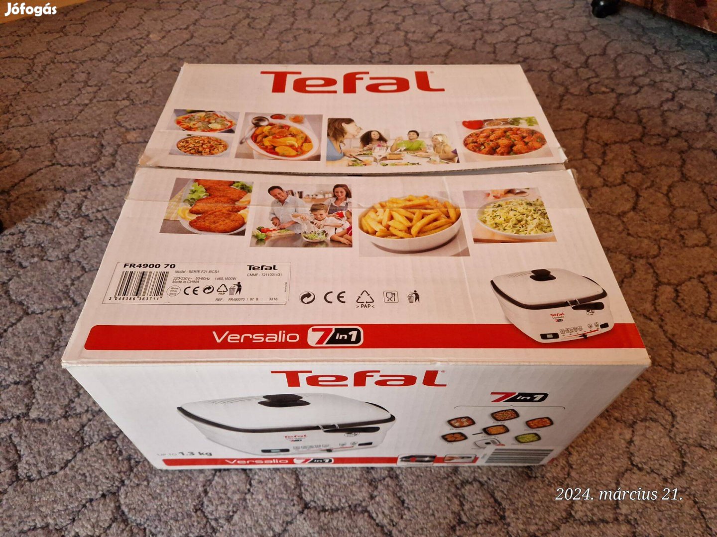 Tefal Versalio 7 in 1 olajsütő eladó