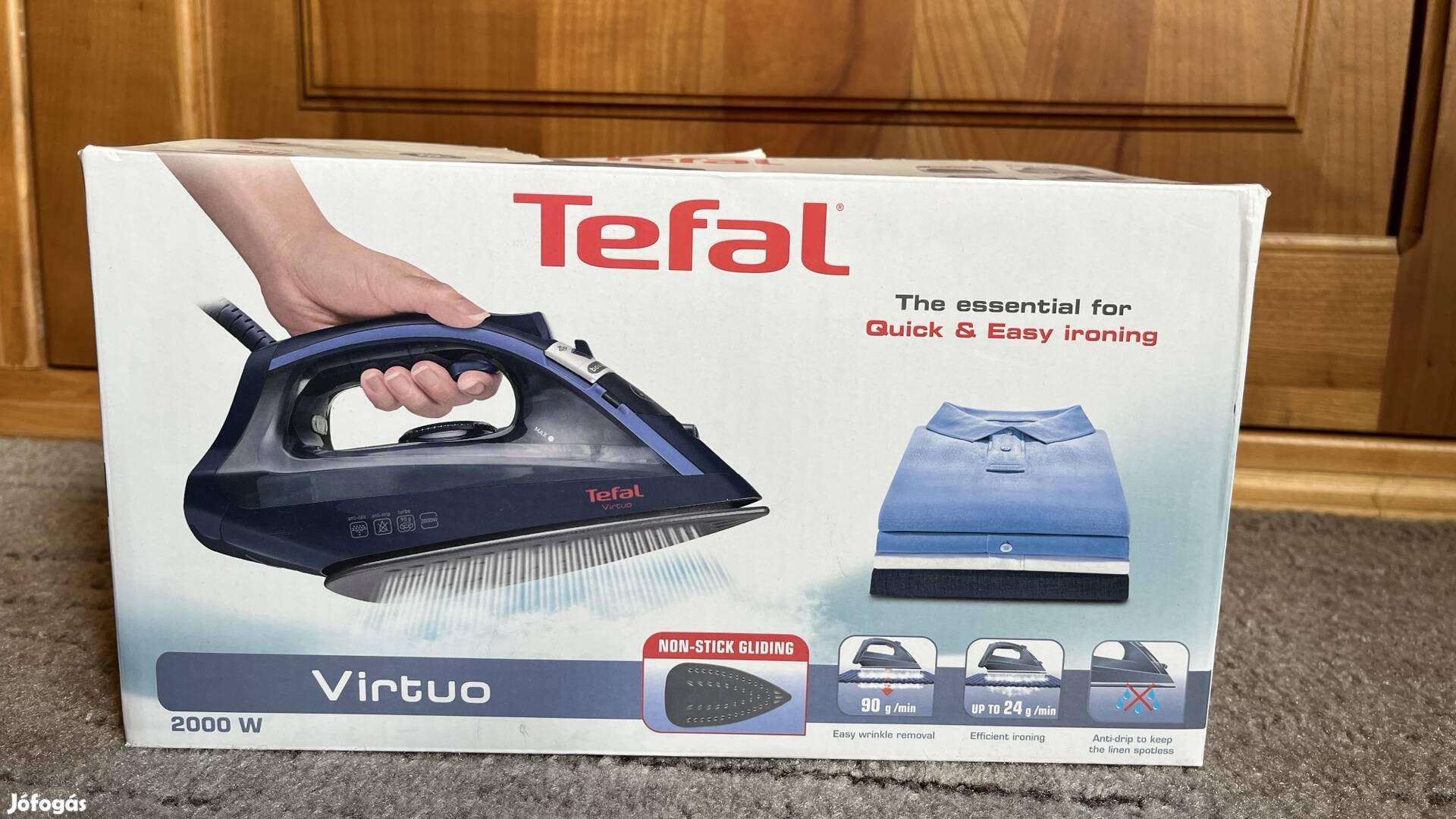 Tefal Virtuo vasaló új