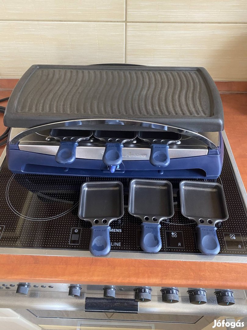 Tefal ambiance elektromos grillező és raclette sütő