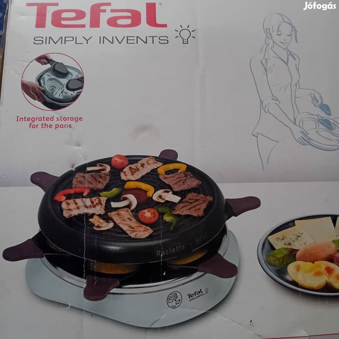 Tefal asztali grill, Raclette grill, kifogástalan állapotban