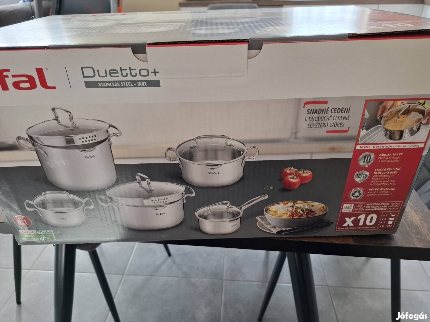 Tefal dottó edénykészlet