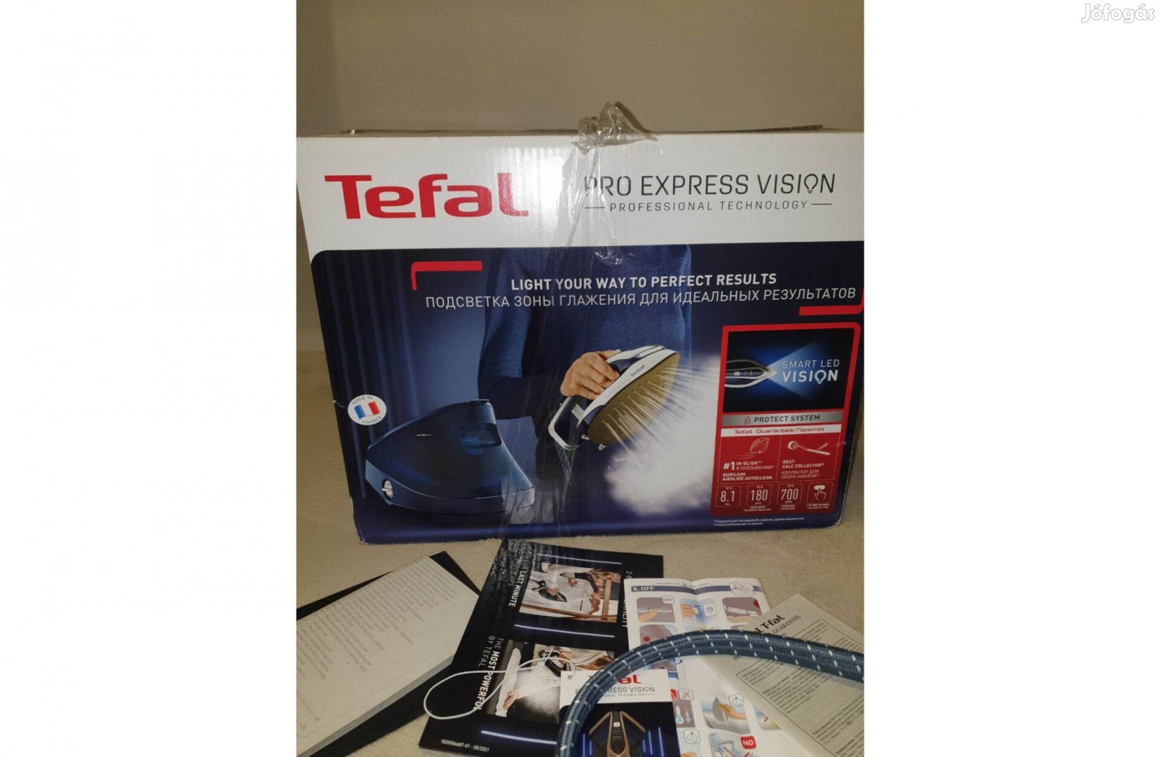 Tefal gőzállomás vasalóval (Ettől a vasalás egy álom lesz!)
