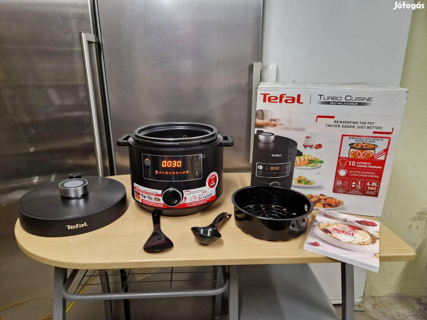 Tefal gyorsföző kukta 