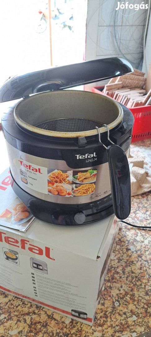 Tefal olajsütő kb 5-ször használt,műkodőképes. 